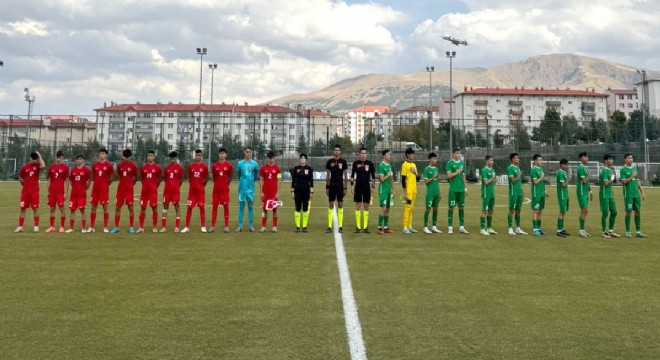 U16 Millî Takımı Türkmenistan ı 3-0 yendi         